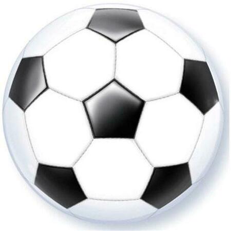 LOFTUS INTERNATIONAL 22 in. Soccer Ball Bubble Balloon Q1-9064